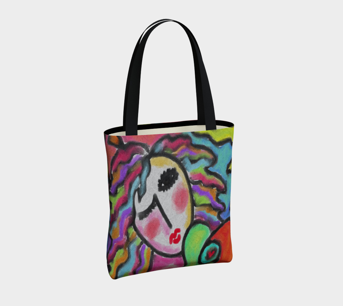 Colorful Abstract Art Shoulder Bag preview #4