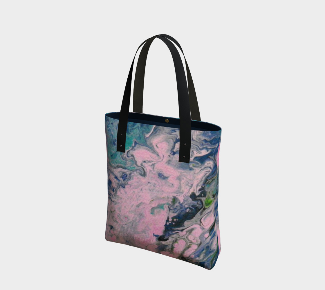 Aperçu de Blushing Pegasus Tote Bag #1