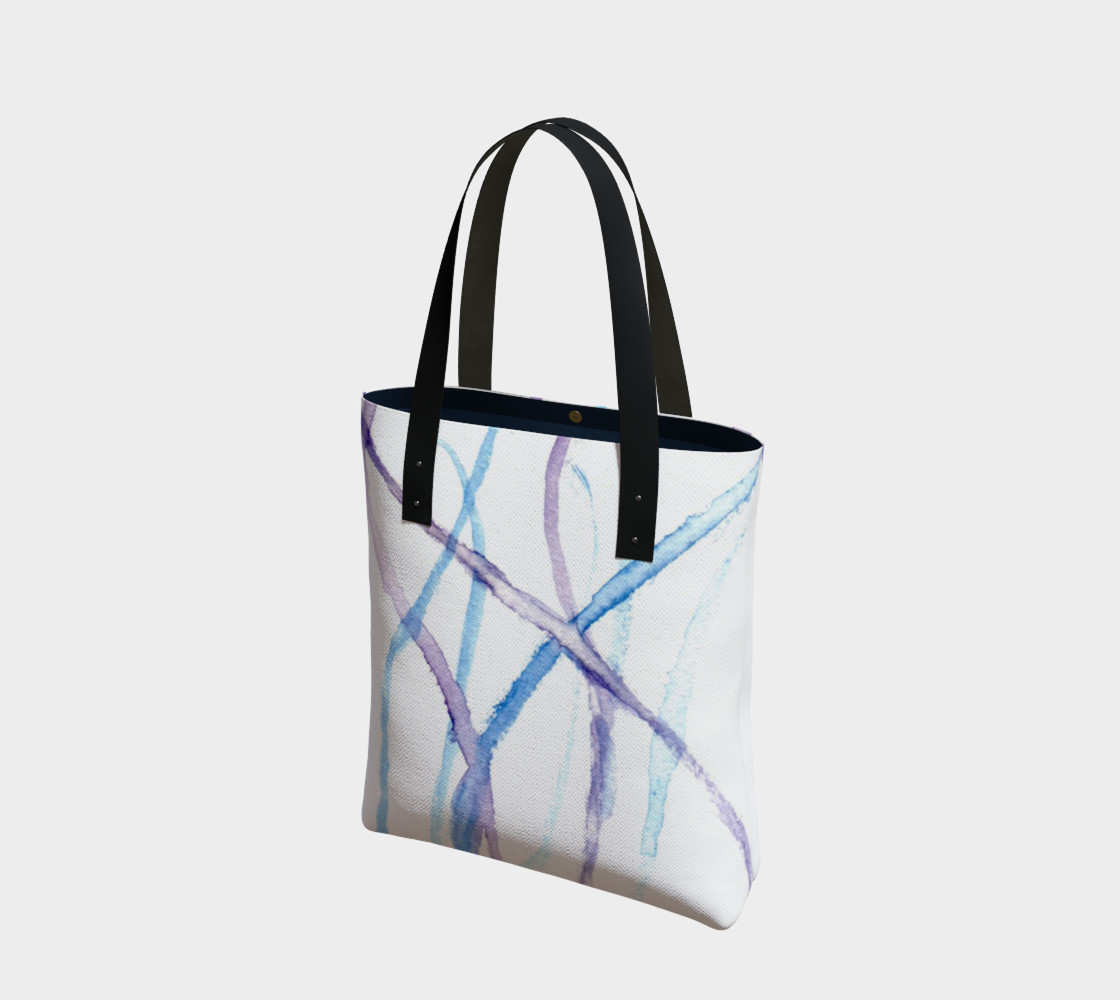 Aperçu 3D de Lines Tote Bag