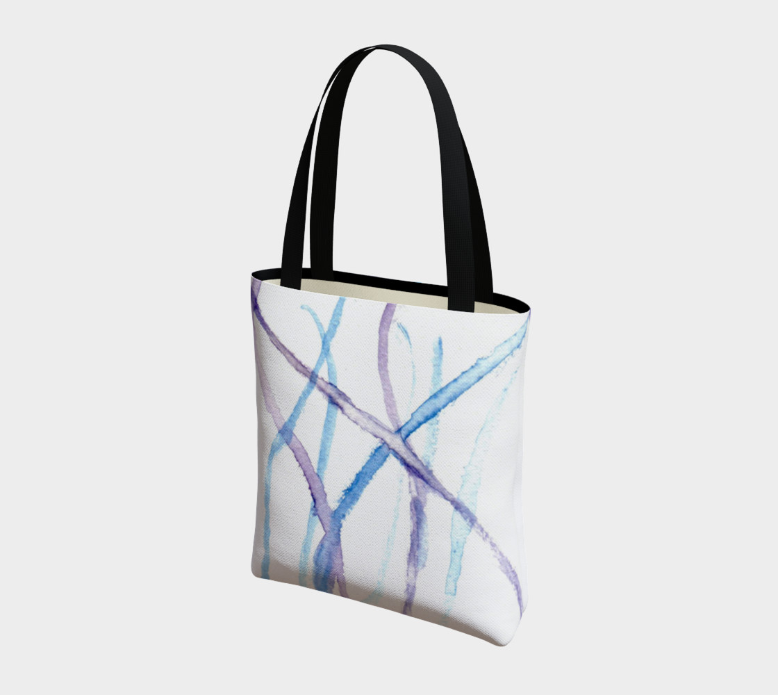 Aperçu de Lines Tote Bag #3