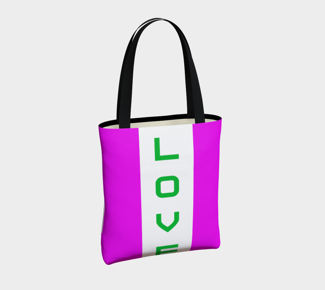 love pink tote bag