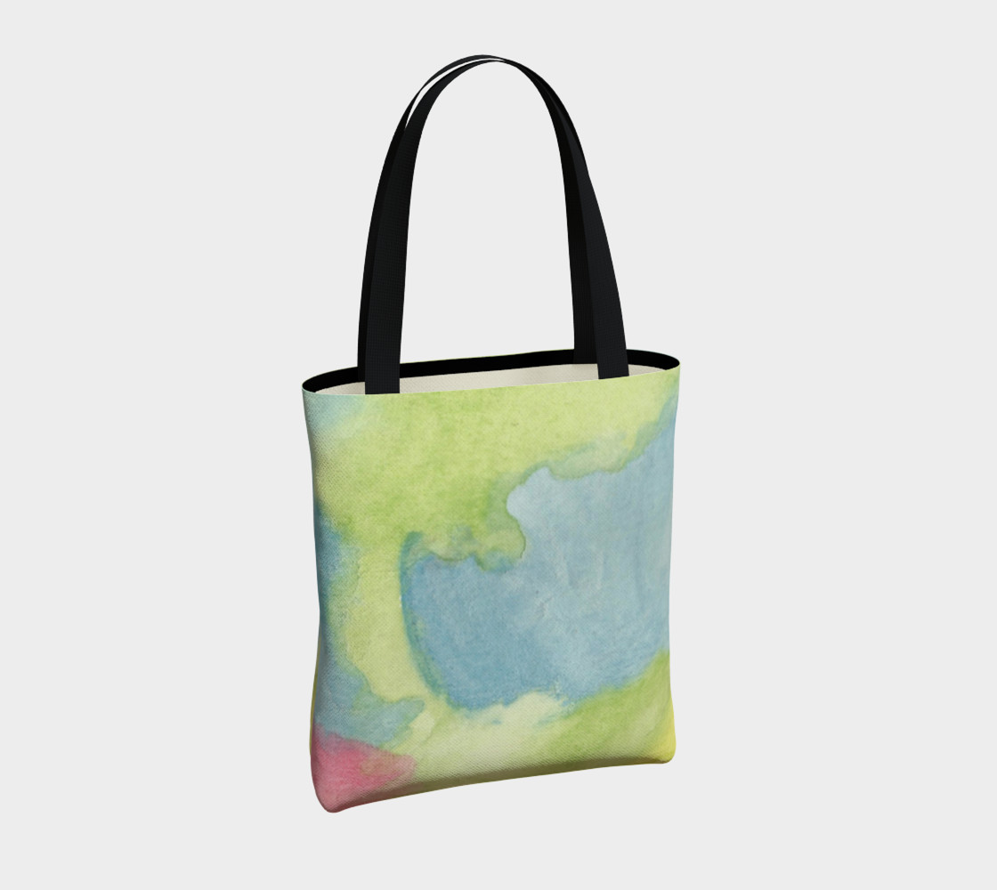 Flowers in Stained Glass Tote Bag preview #4