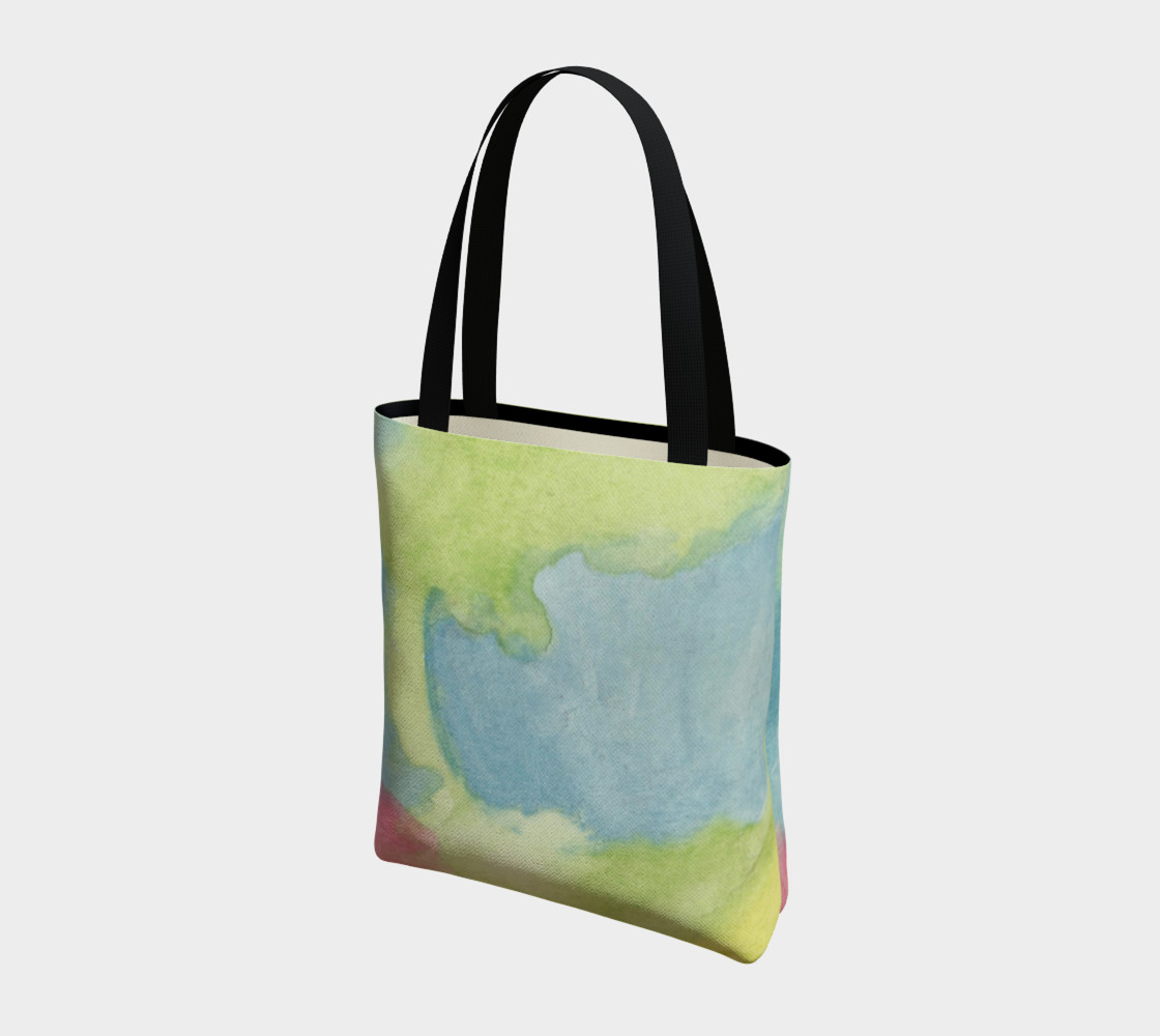 Flowers in Stained Glass Tote Bag preview #3