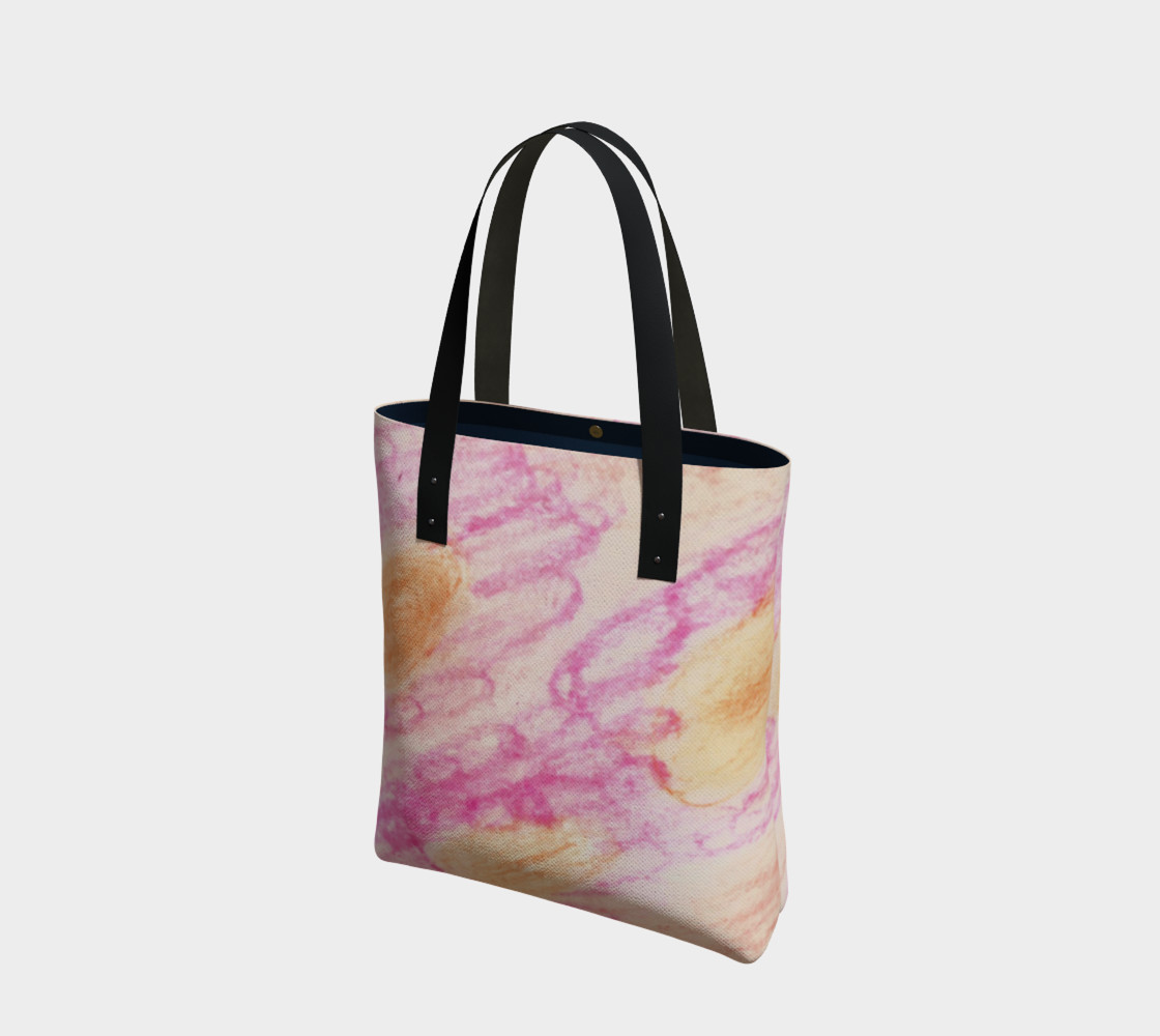 Pink Flowerets Tote Bag preview #1