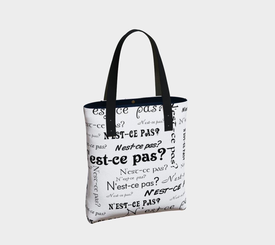 N'est-ce Pas Tote Bag preview #2