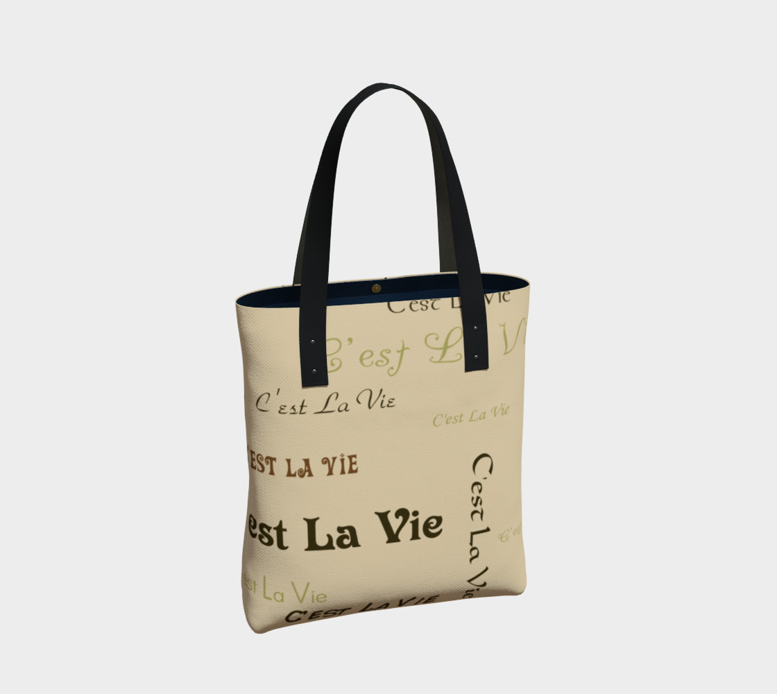 Aperçu de Coffee C'est la Vie Tote Bag #2