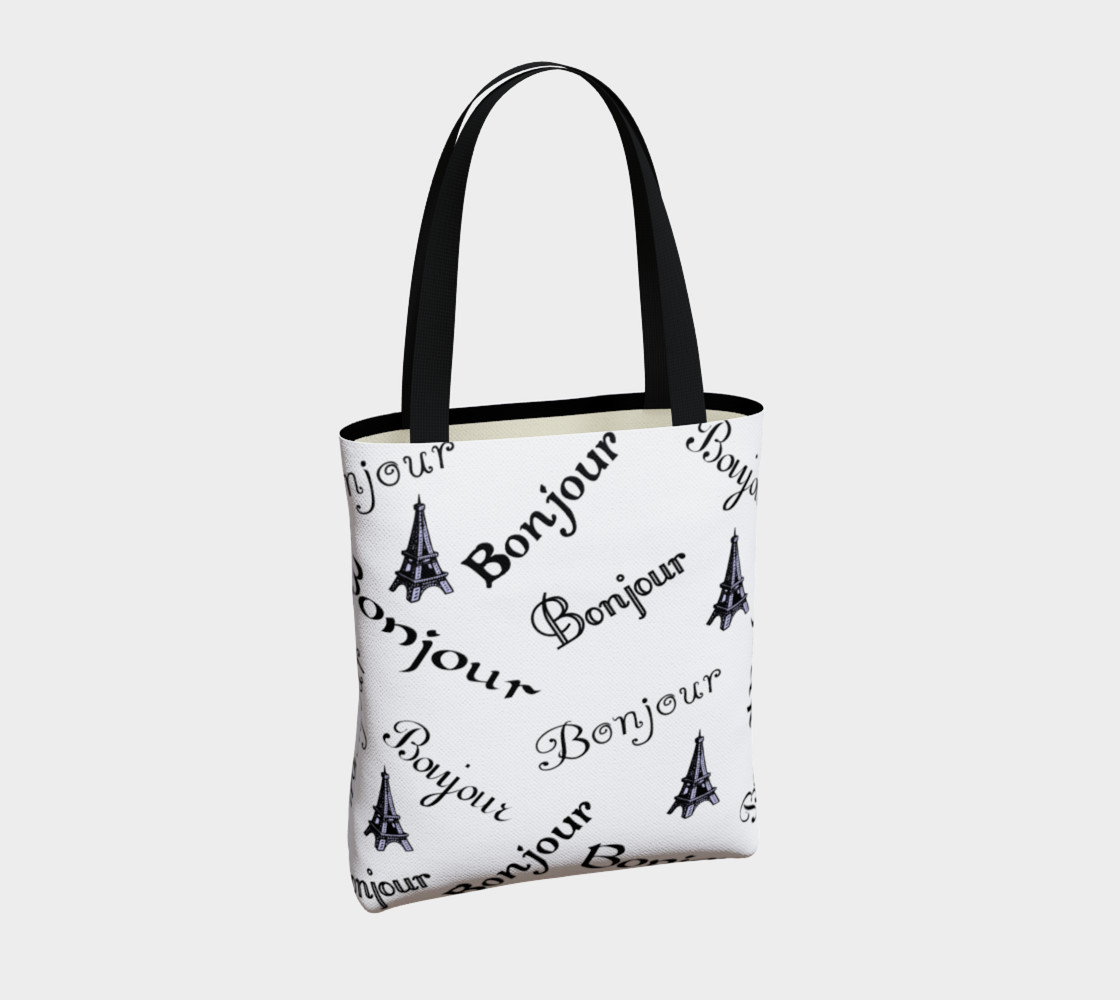 Bonjour Tote Bag preview #4