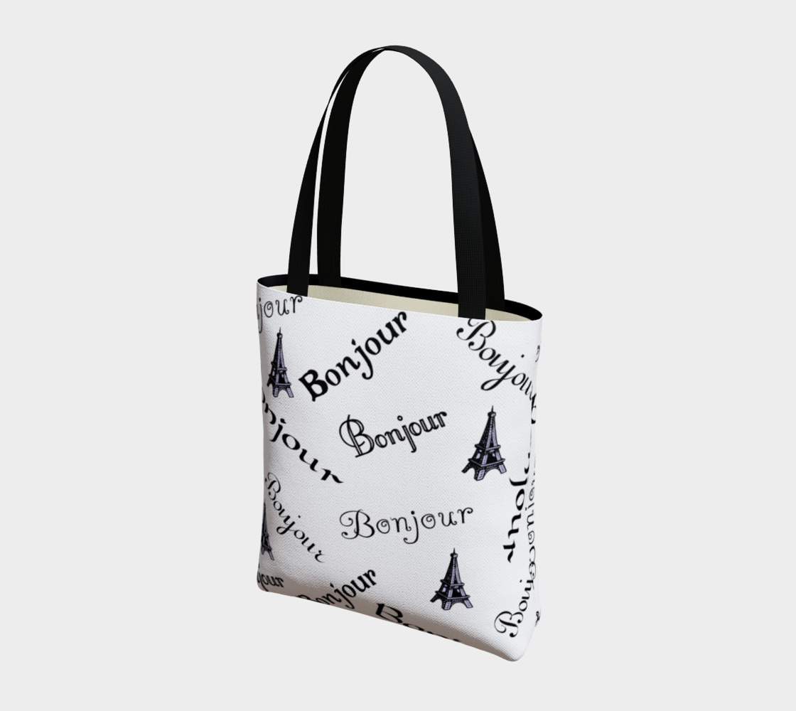Bonjour Tote Bag preview #3