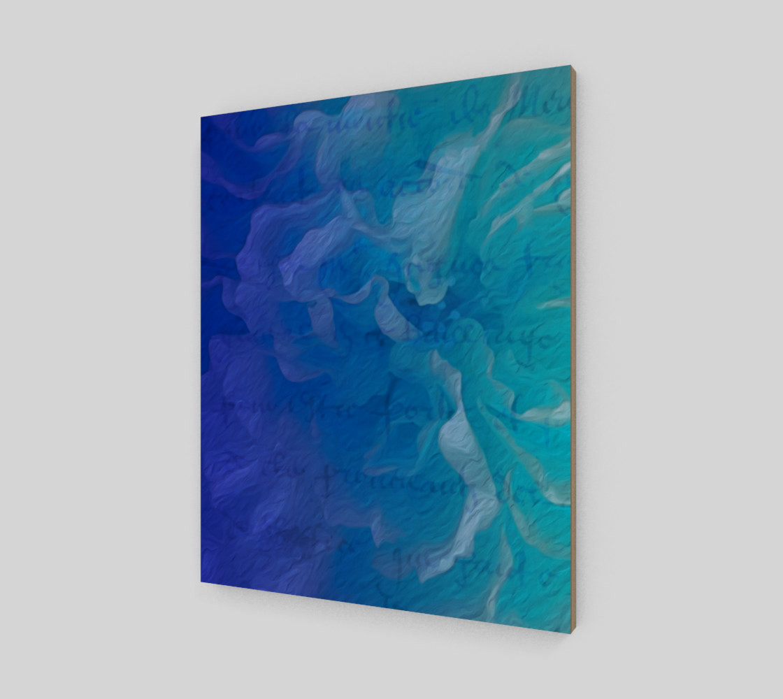 Blue I So Hope 16 x 20 Print preview #2