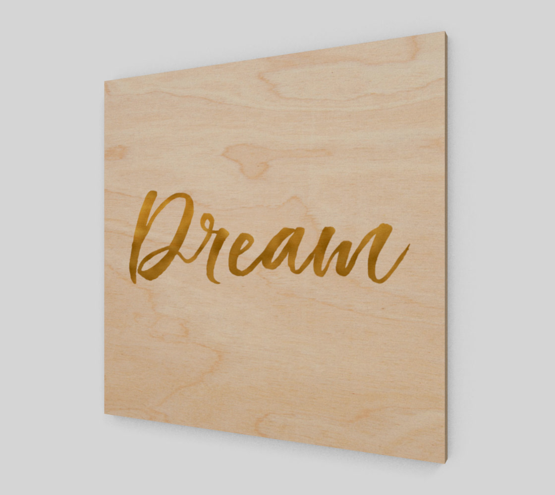 Gold White Inspirational Dream preview #1