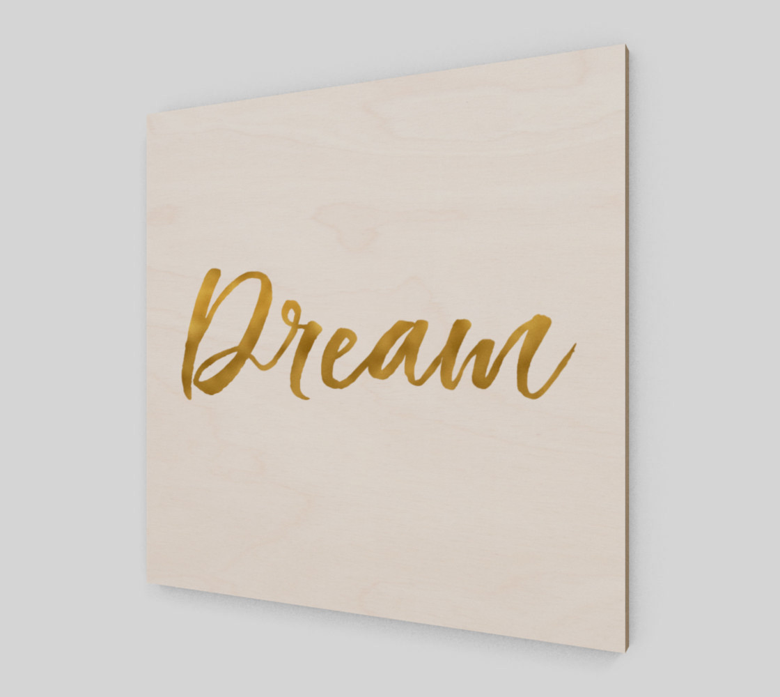 Gold White Inspirational Dream preview #2