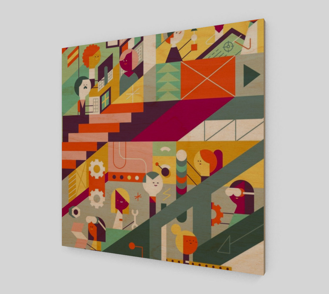 Vintage Poster Art People preview #1
