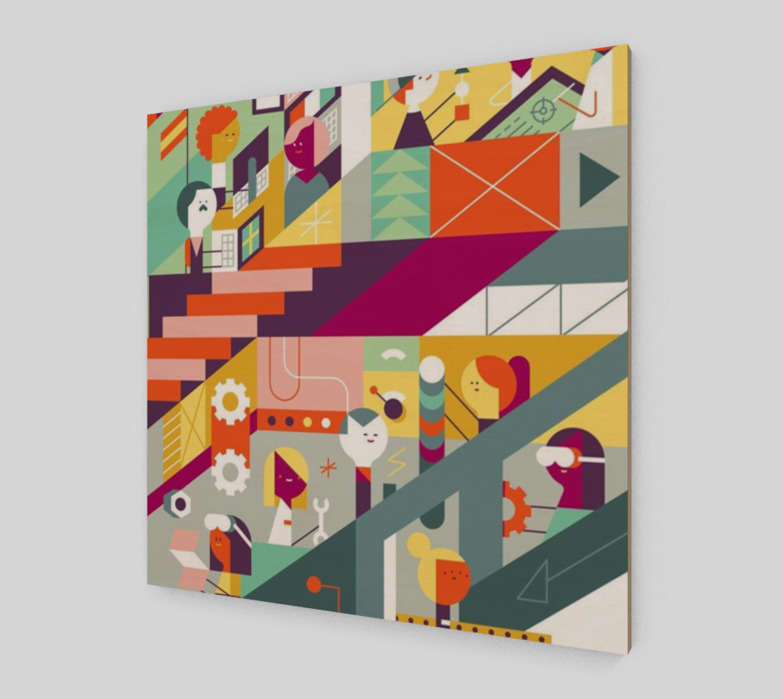 Vintage Poster Art People preview #2