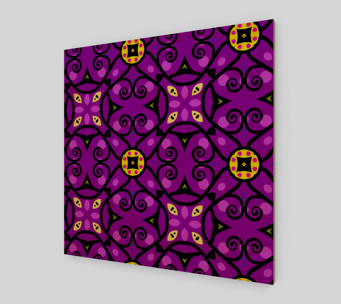 purple and gold art preview #1