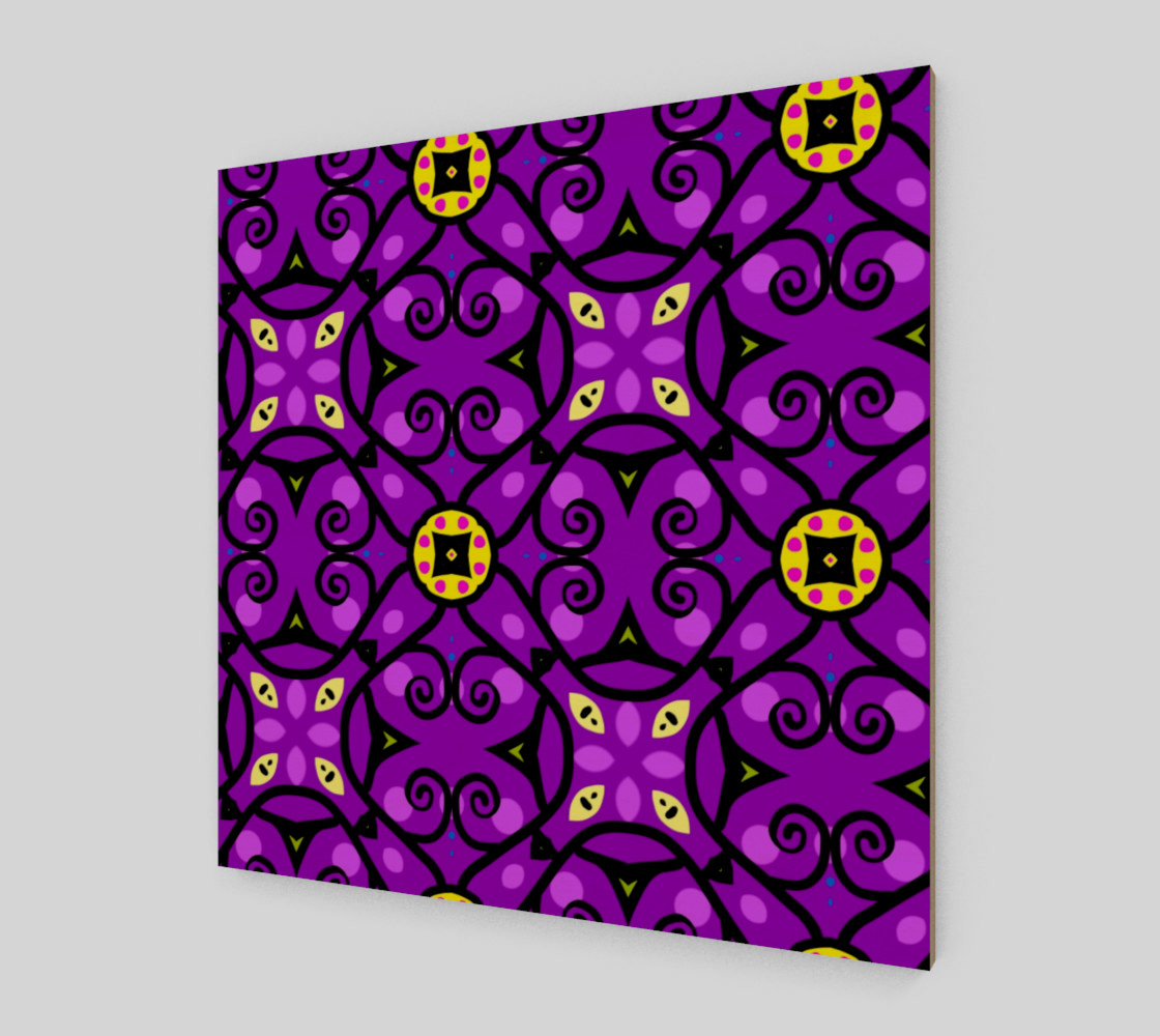 purple and gold art preview #2