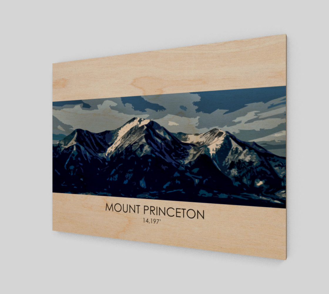 Mt Princeton Art Print preview #1