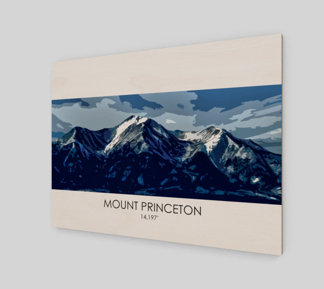 Mt Princeton Art Print preview #2