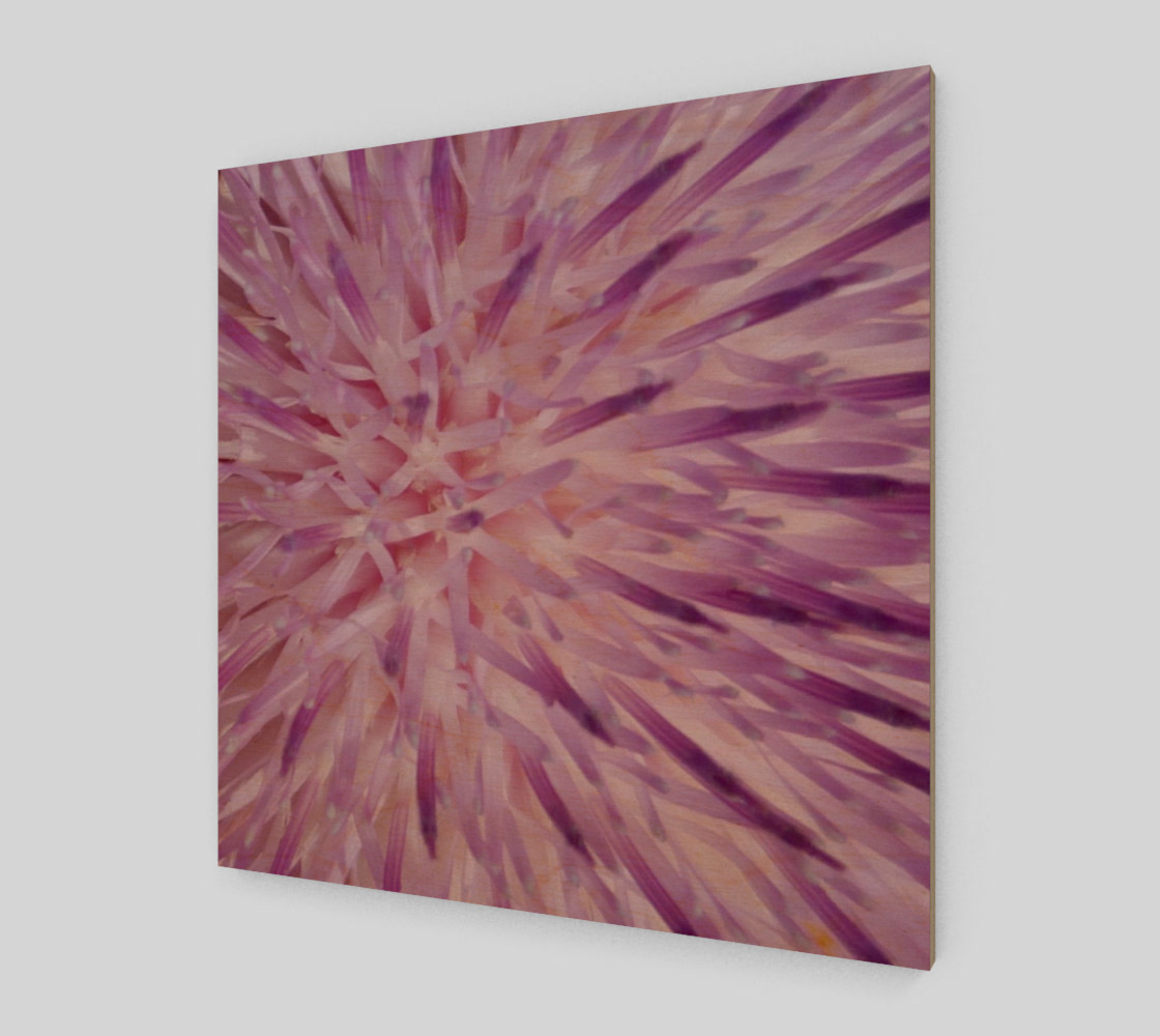 Purple Bud Explosion Wall Art preview #1