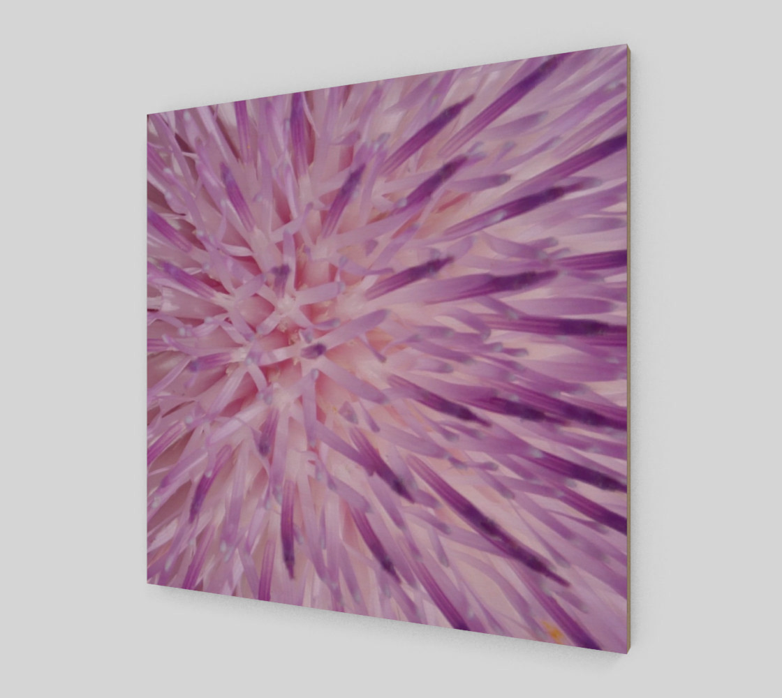 Purple Bud Explosion Wall Art preview #2