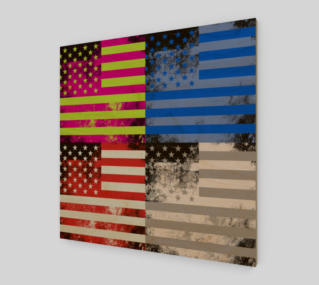 American Flag Pop Art preview #1