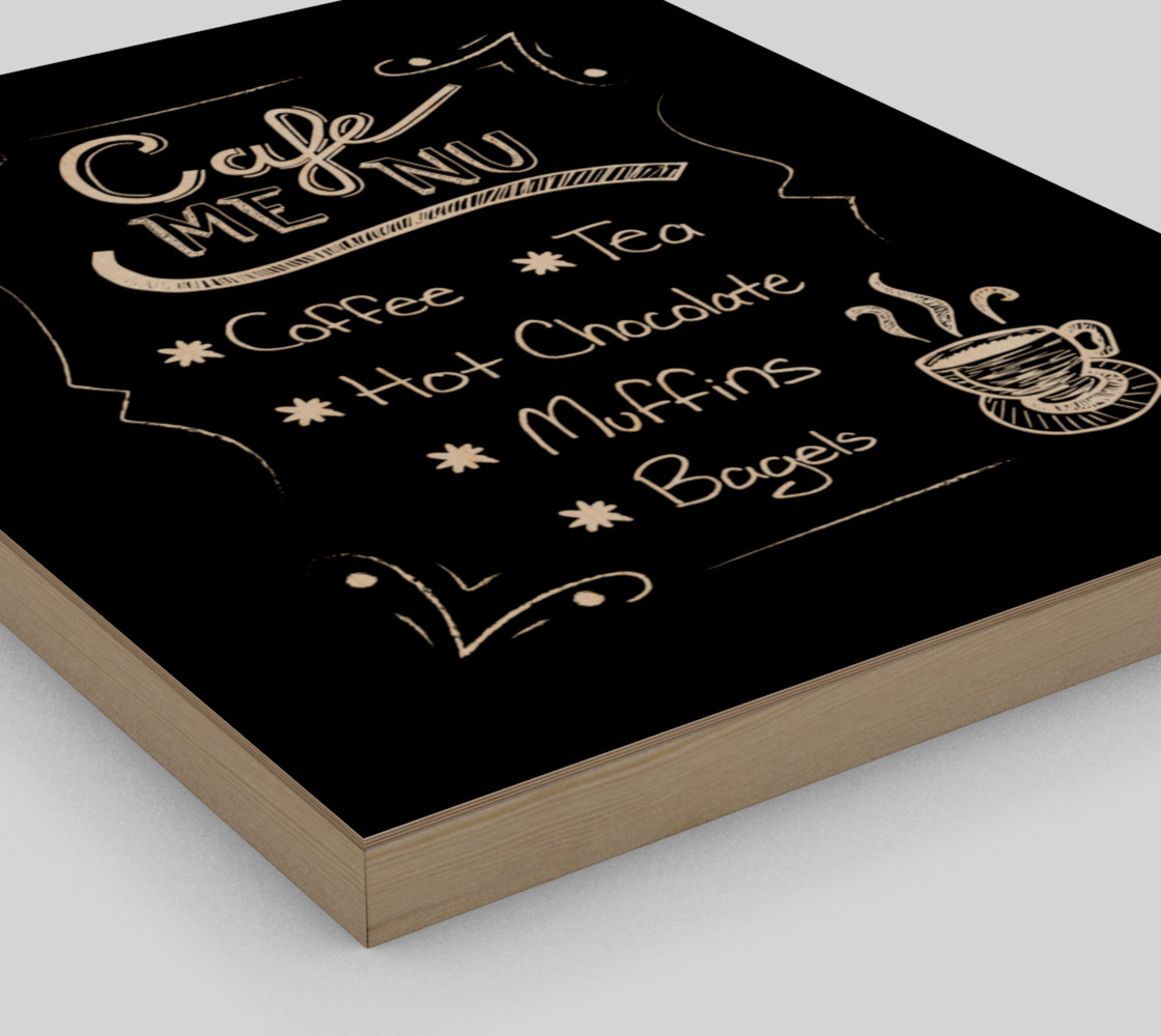 Cafe Menu Canvas Print 11"x14" preview #3