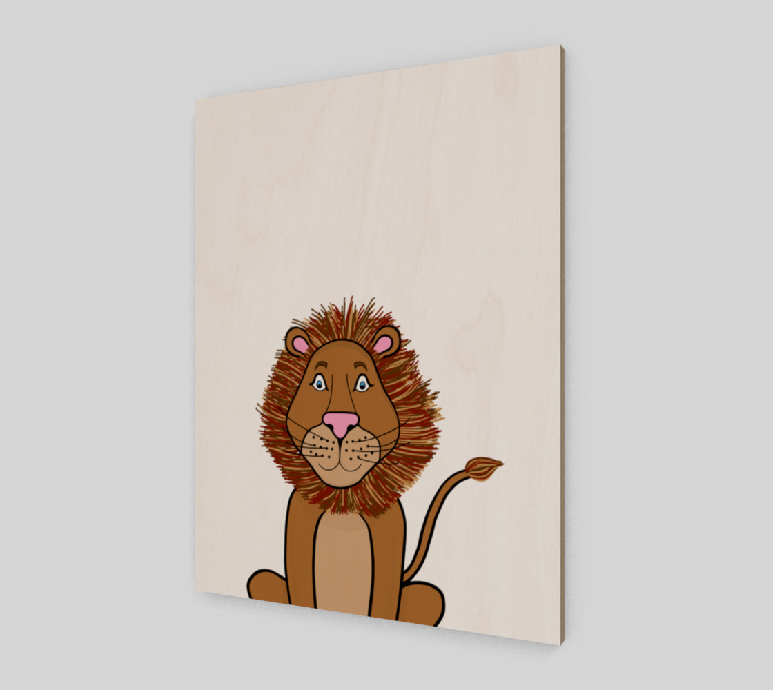 Leo the Lion Canvas Print - 3:4 thumbnail #3