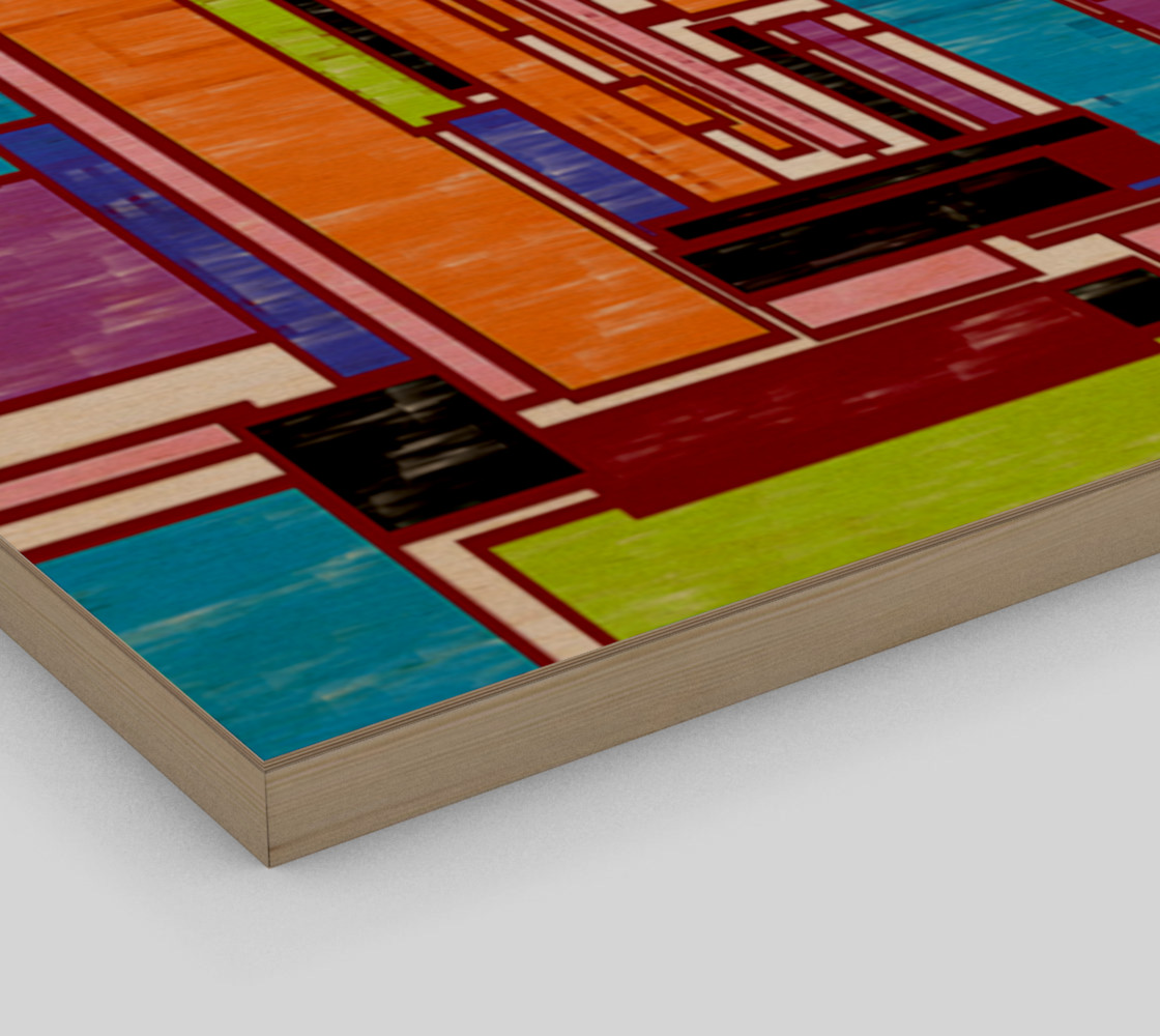 Geo Print Canvas preview #3