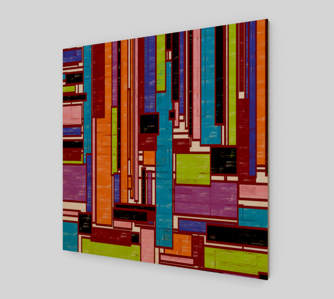 Geo Print Canvas preview #1