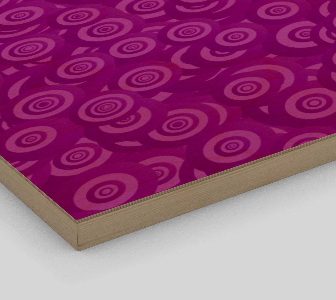 purple swirl wall art preview #3