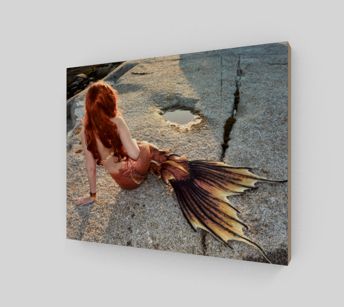 Mermaid Back Print preview #2