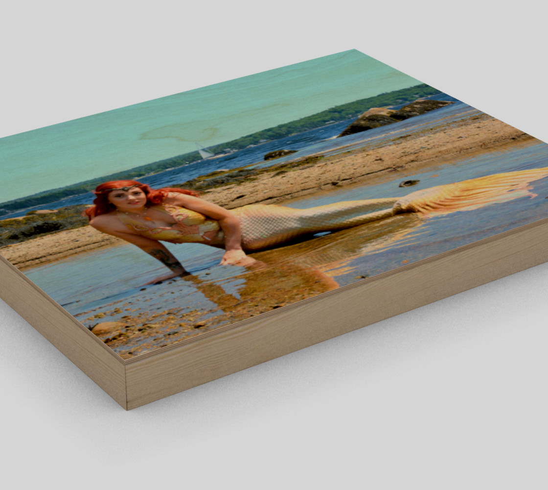 Mermaid Queen on the Beach Print preview #3