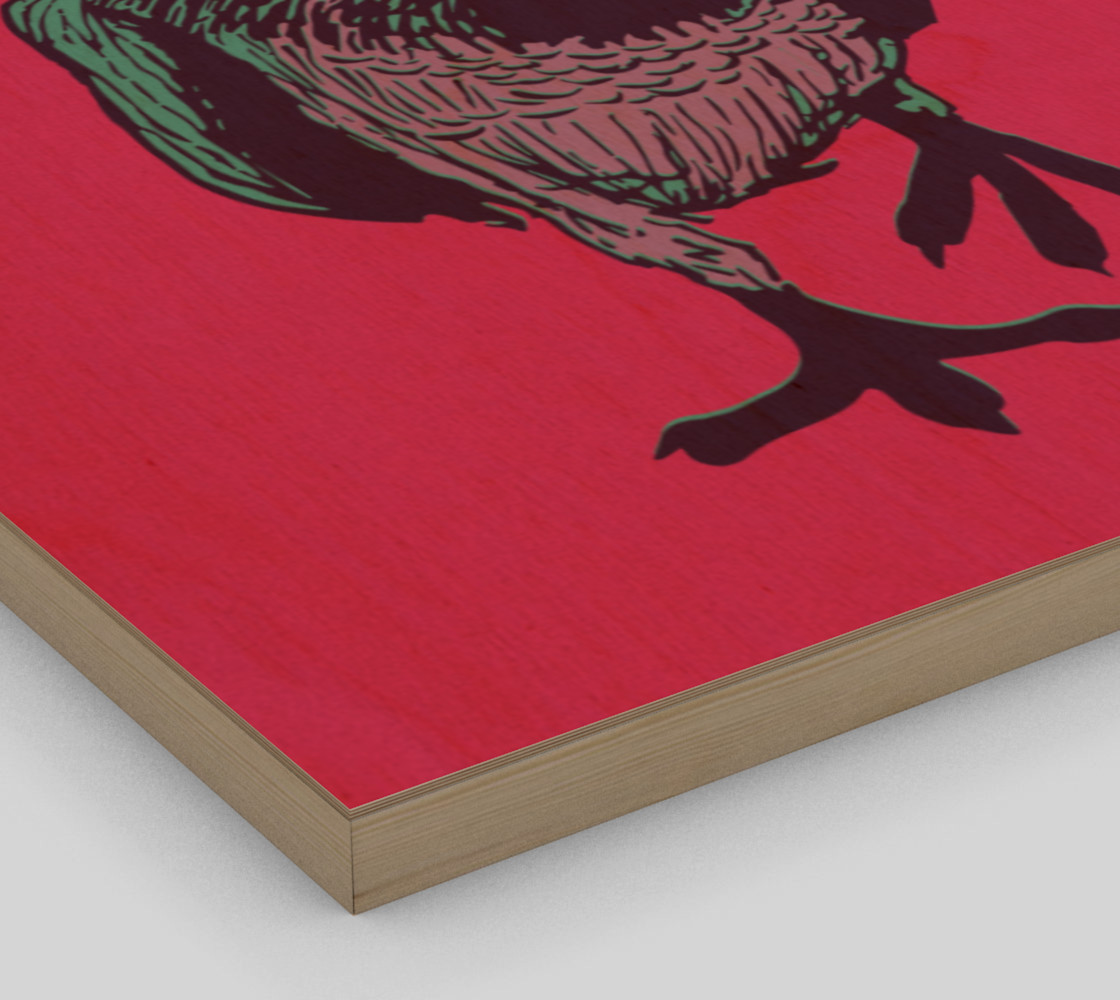 20'x24' Poster - Curious Pigeon in Bright preview #3