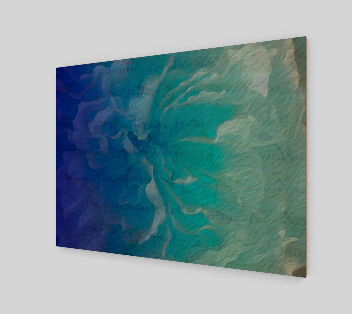 Blue I So Hope Art Print Landscape preview #1