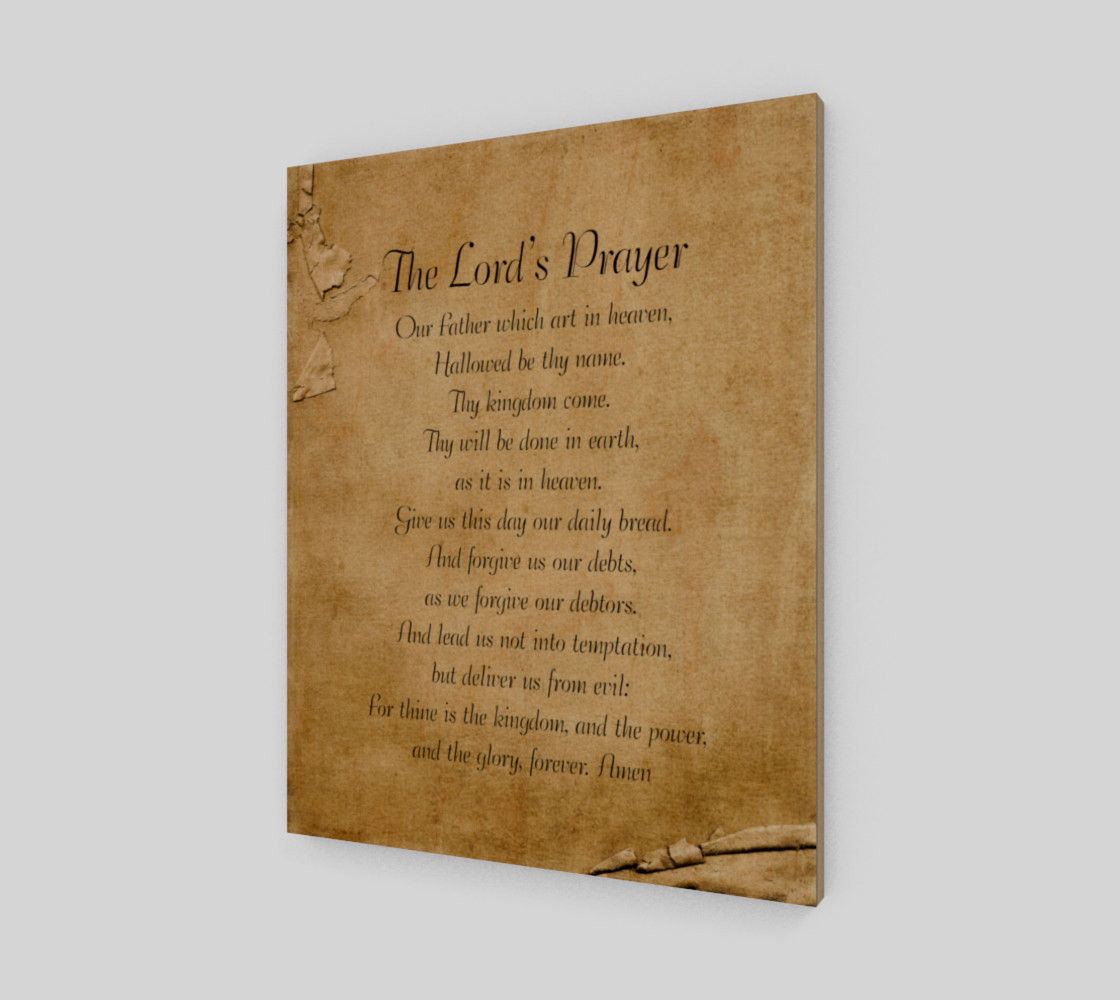 The Lord's Prayer 16x20 preview #1