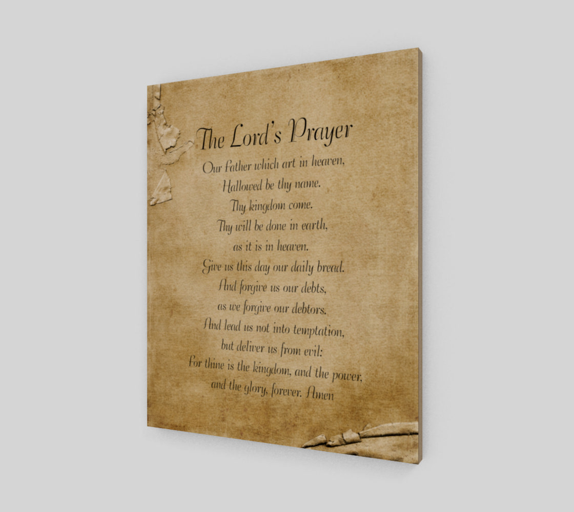 The Lord's Prayer 16x20 preview #2