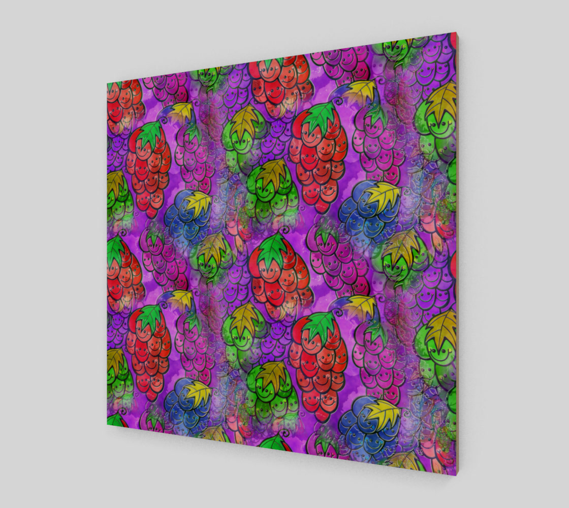 Watercolor Grapes preview #2