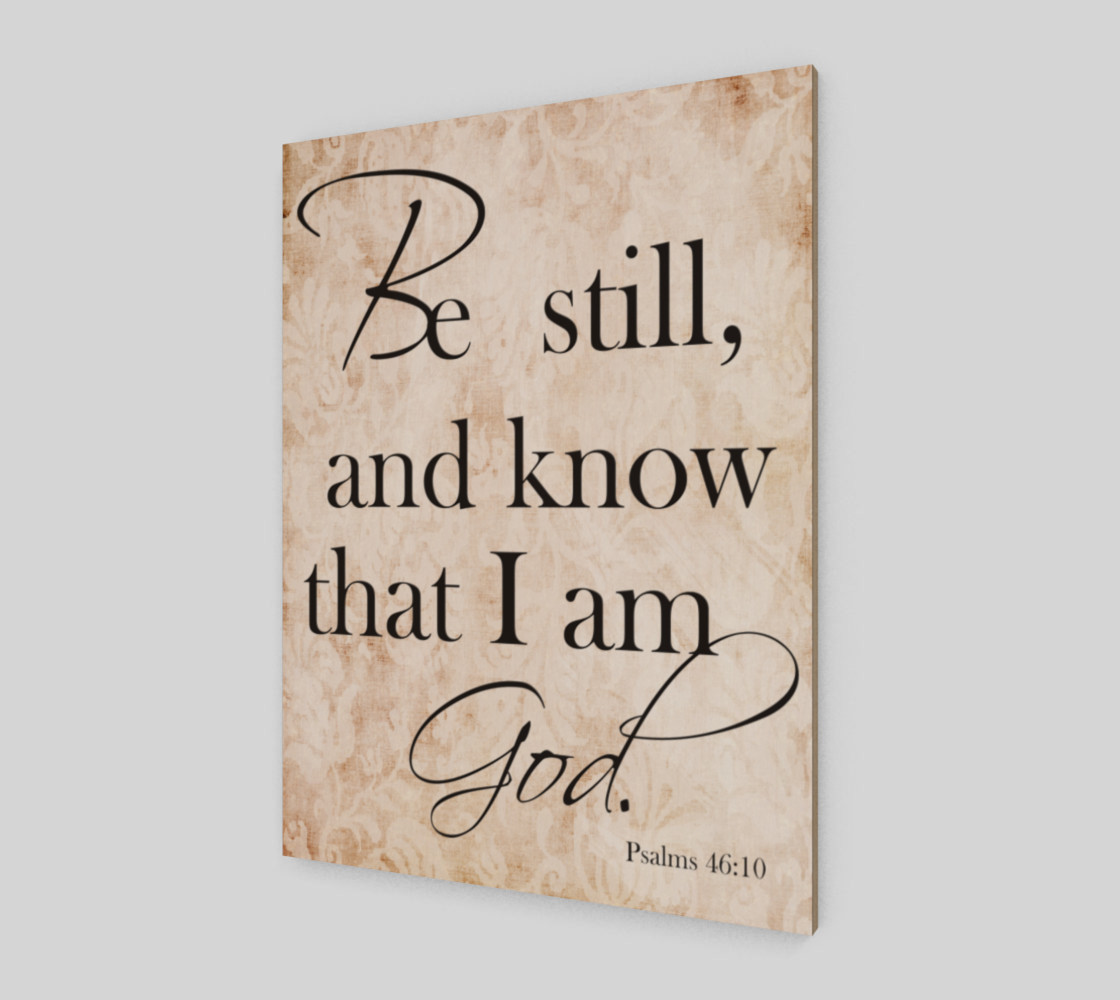 Be still and know that I am God preview #2