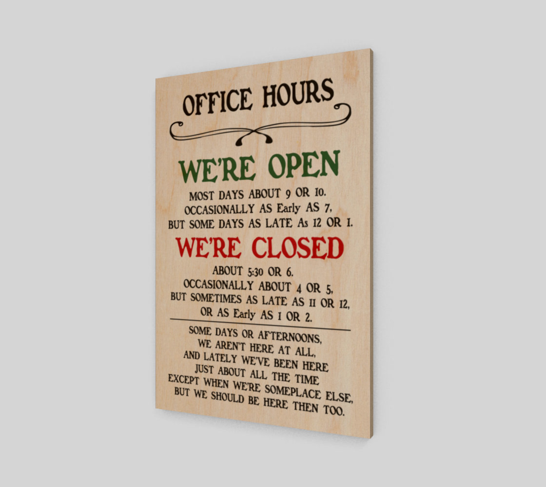 Office Hours preview #1