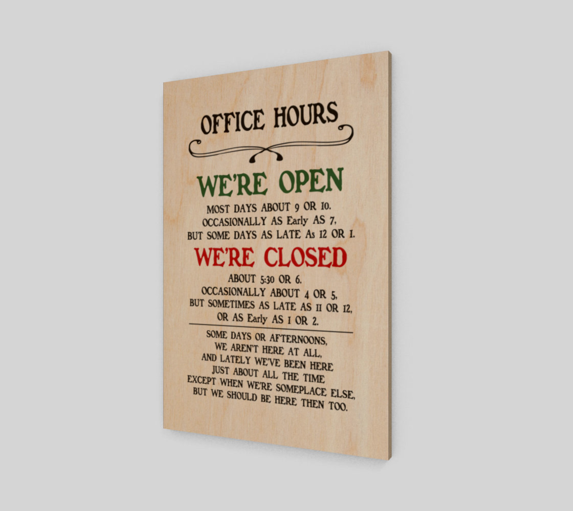 Office Hours preview #1