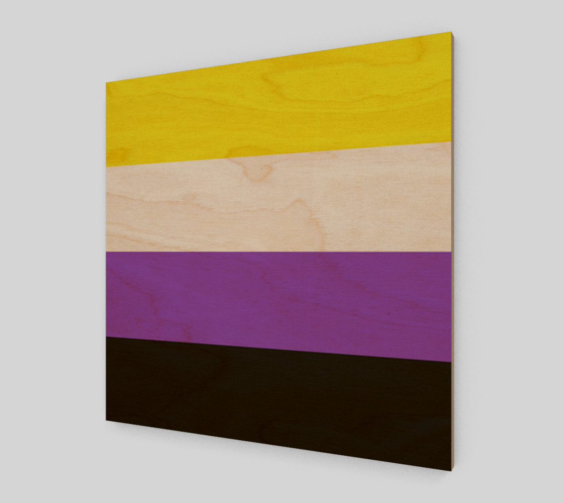 Nonbinary LGBT Wall Art preview #1