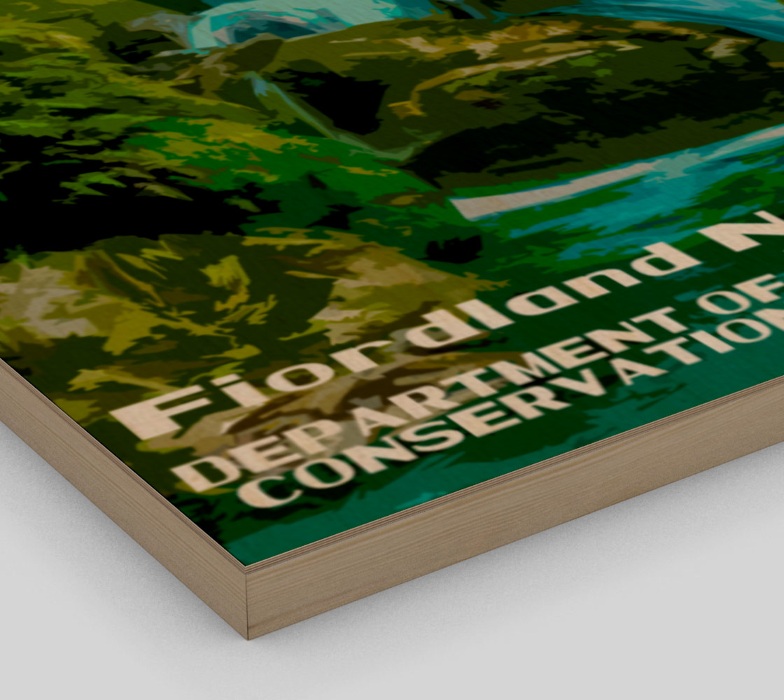 Milford Track Art Print preview #3