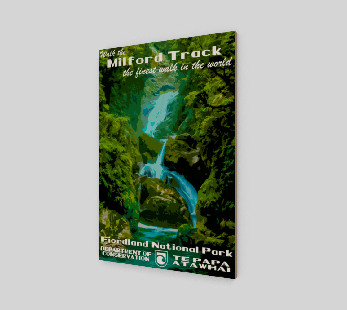 Milford Track Art Print preview #2