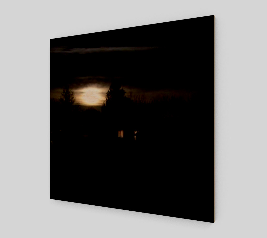 Full Moon Rise Wall Art preview #1