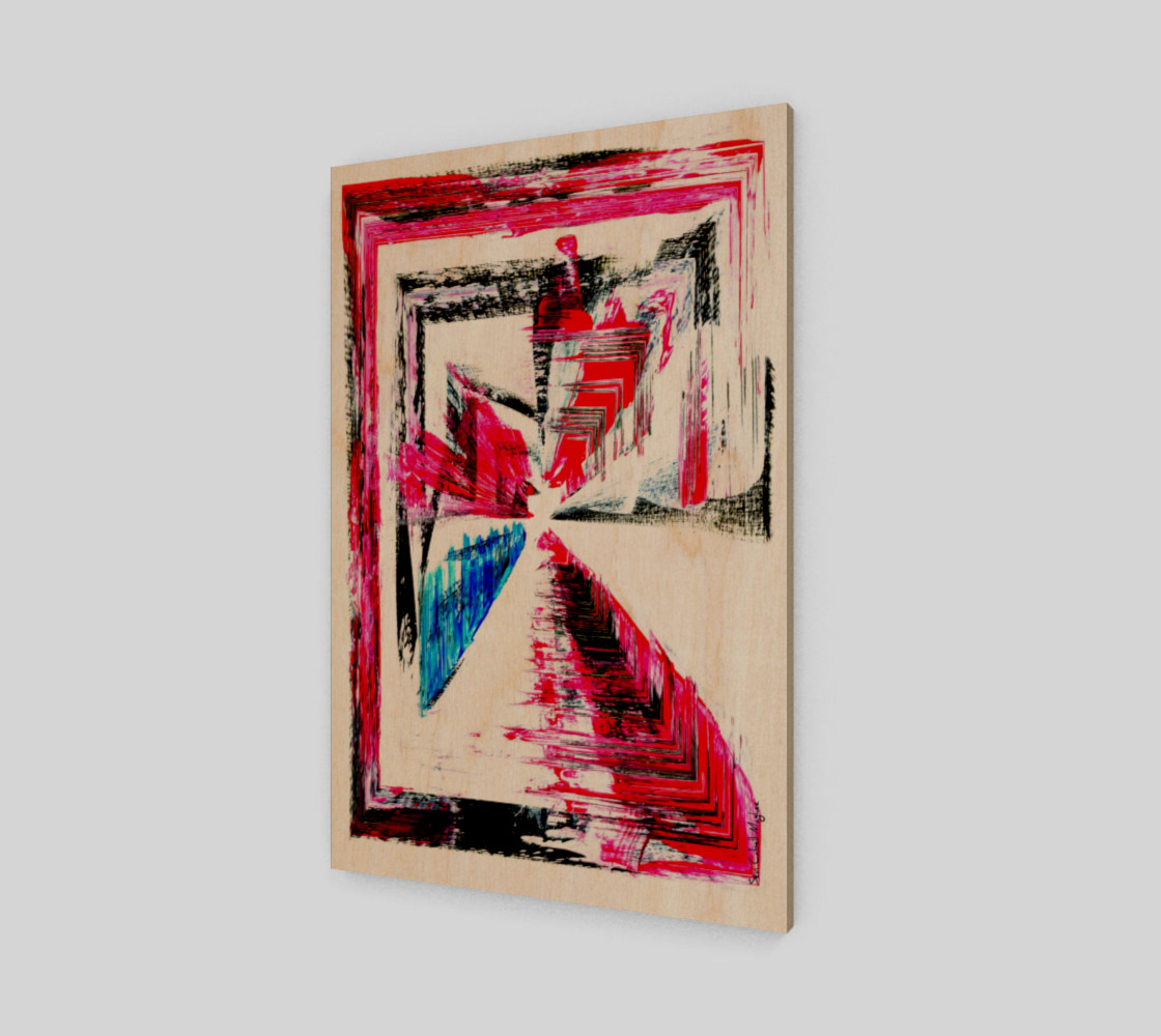 LointainRouge20x30 preview #1