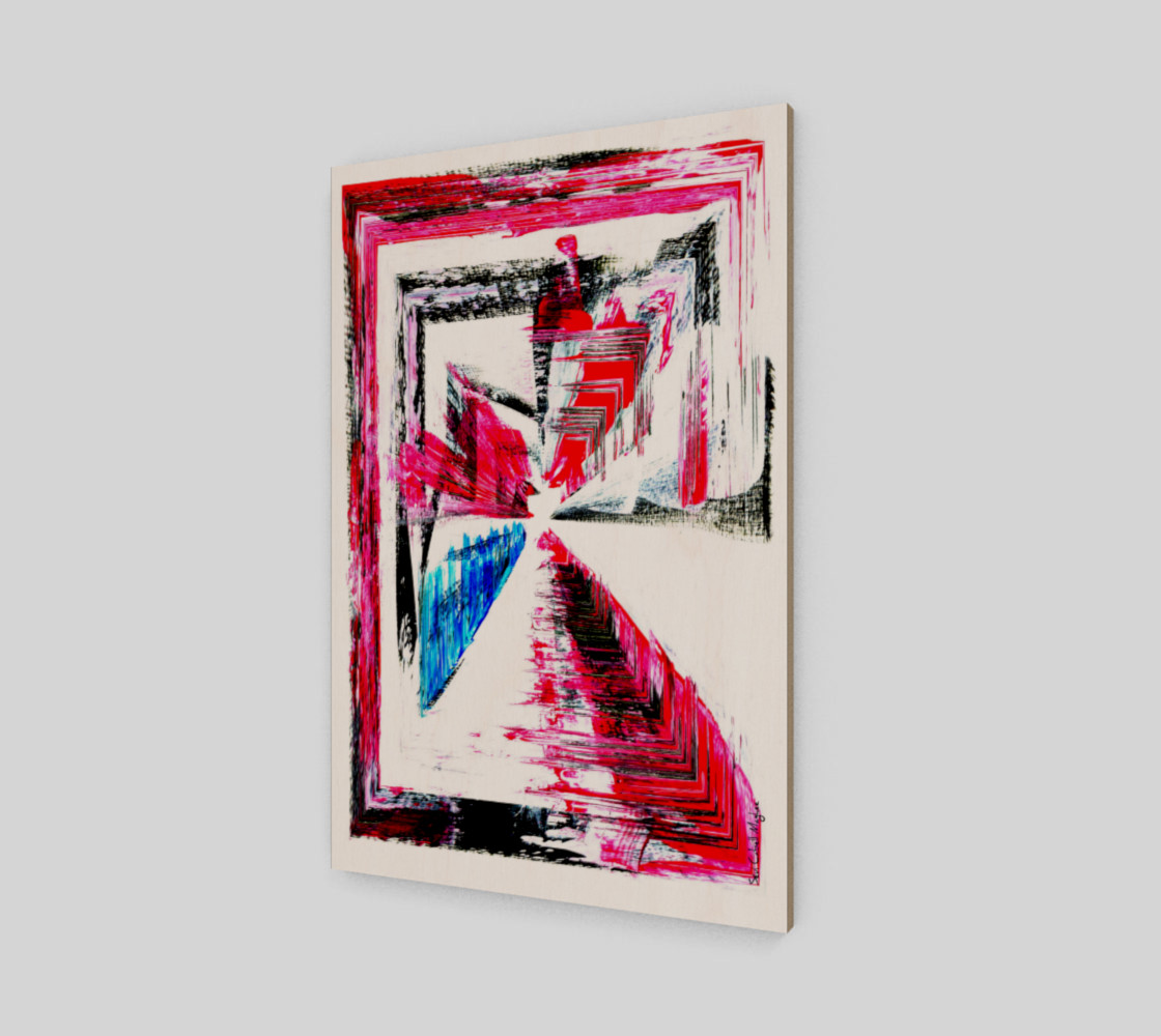 LointainRouge20x30 preview #2