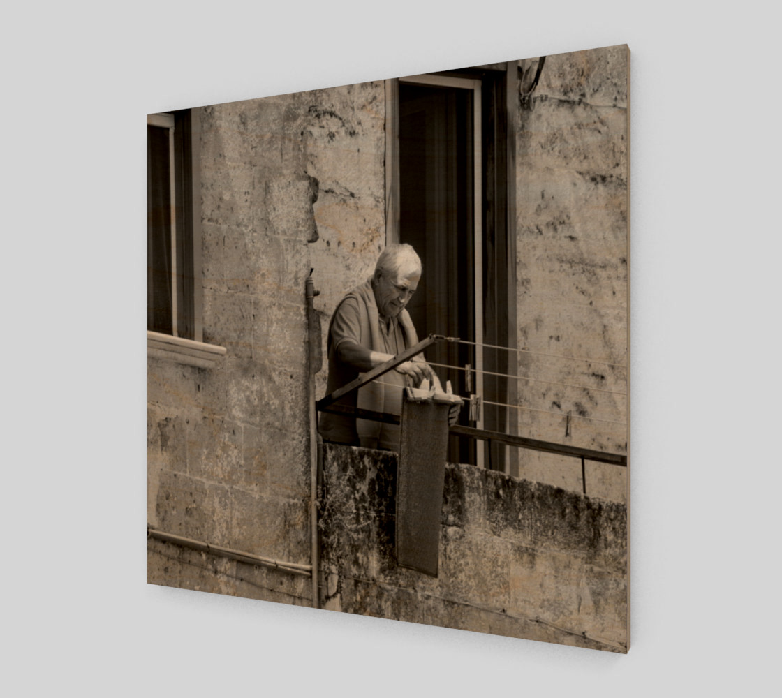Utterly Italy Matera Man 24x24 preview #1