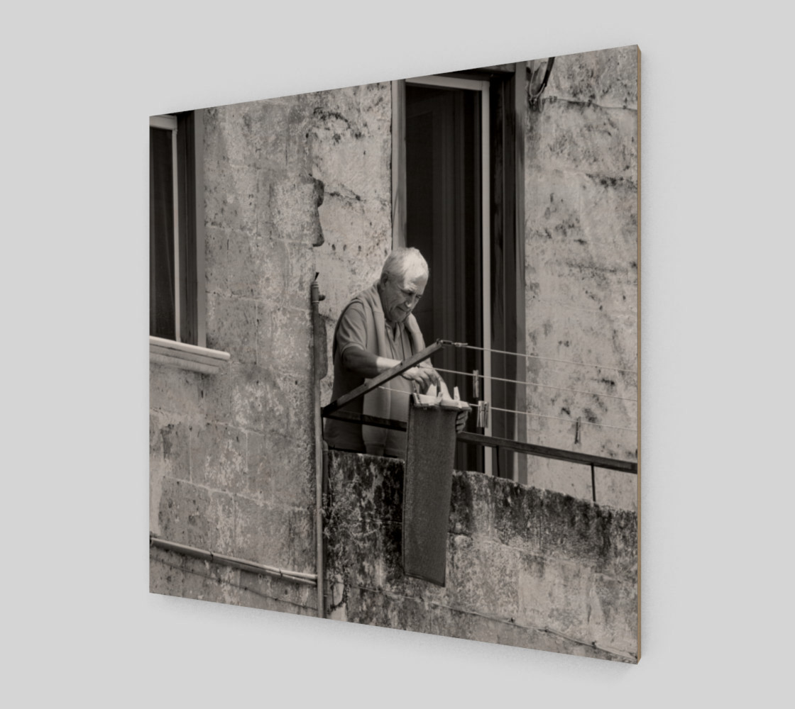 Utterly Italy Matera Man 24x24 preview #2