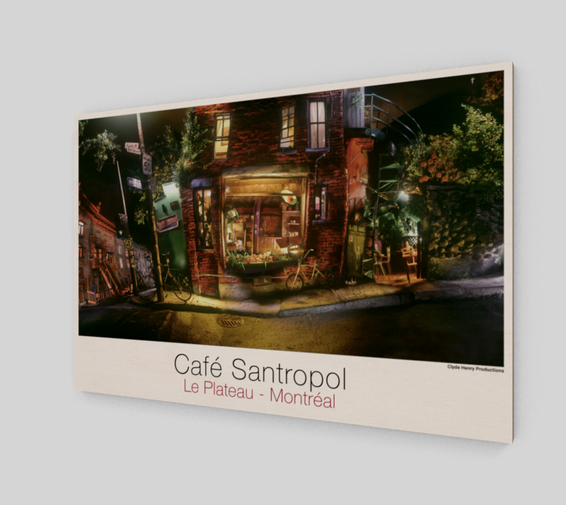 Cafe Santropol - Saint - Urbain & Duluth - Night View! preview #2