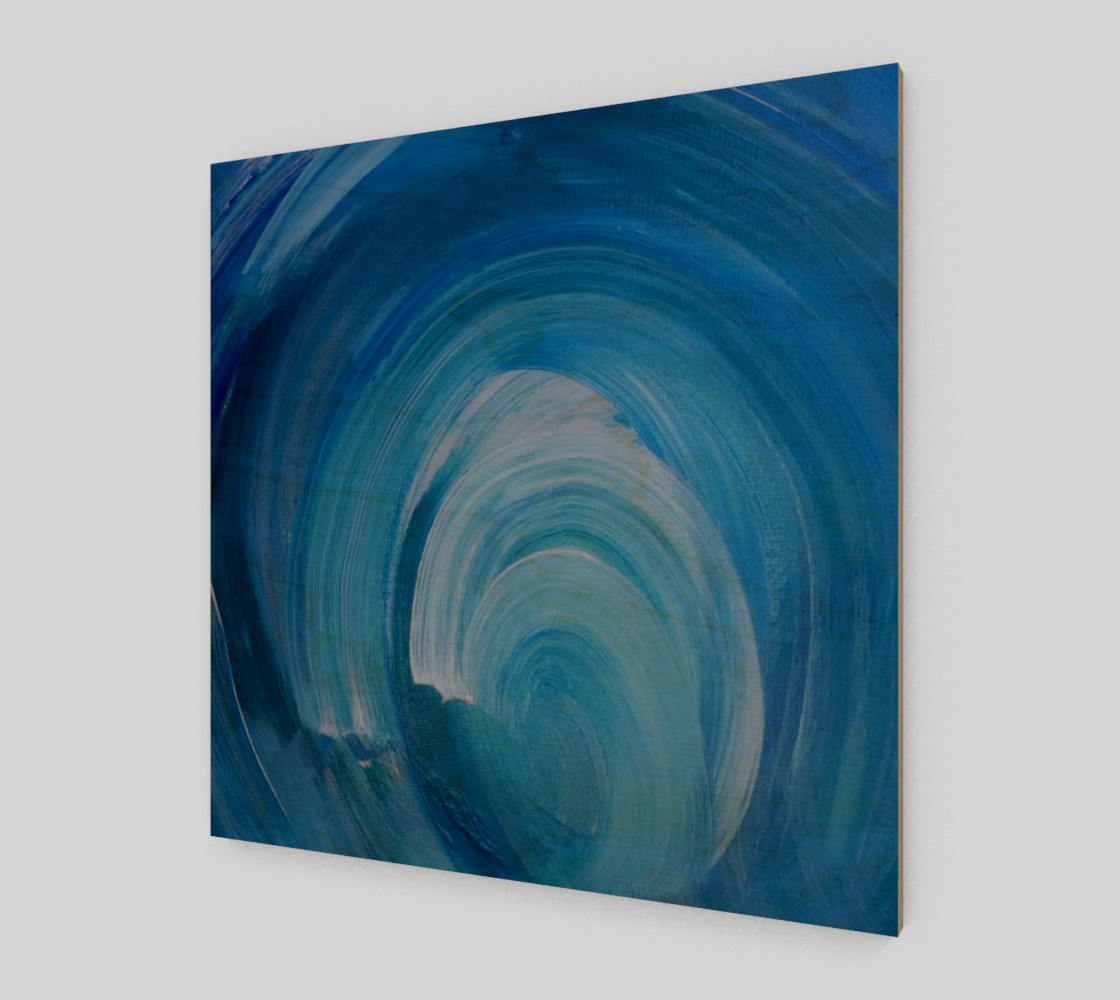 WhirlWave Painting by Janet Gervers preview #1