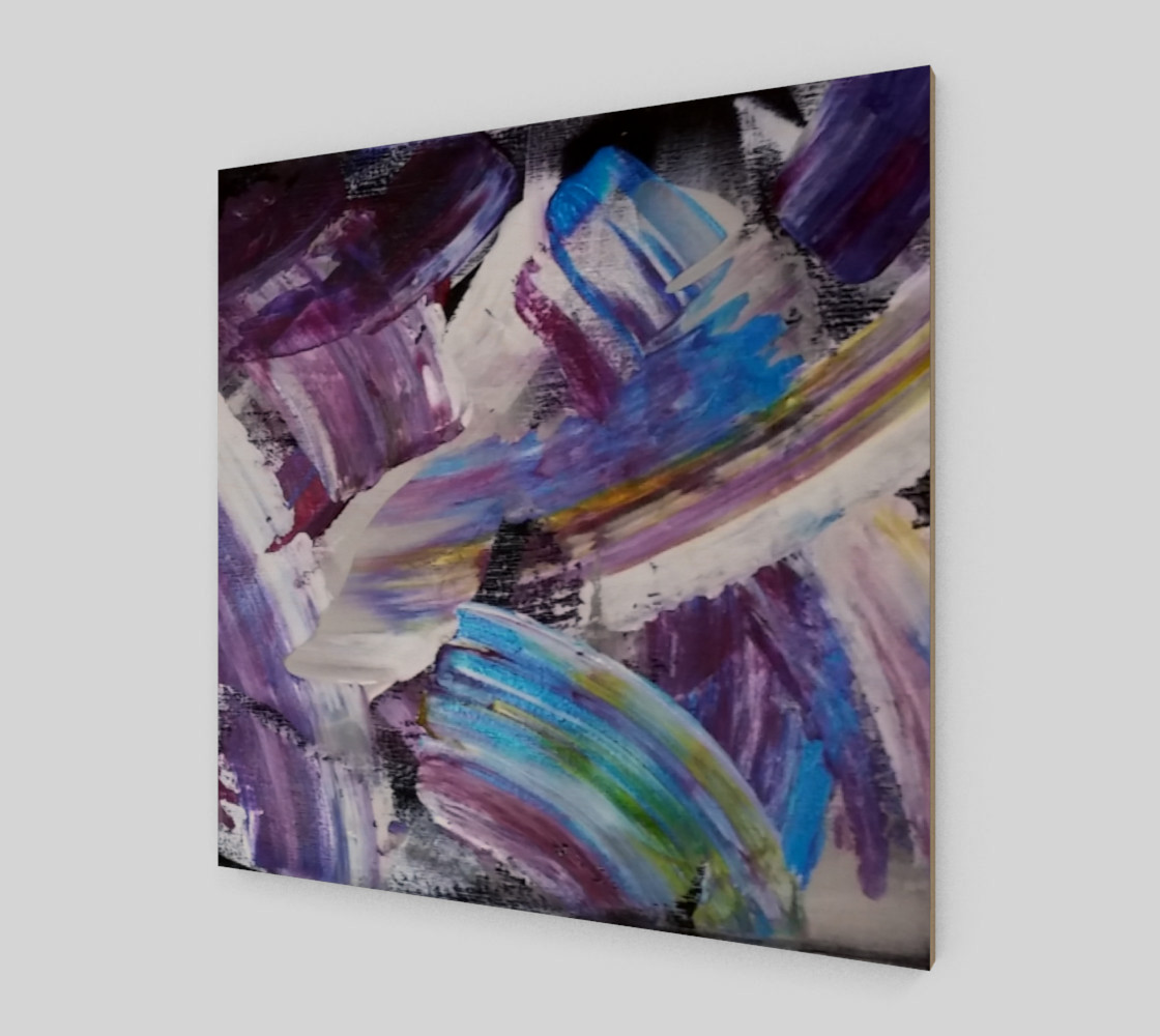 Aperçu de Energy Shift Abstract Painting by Janet Gervers #2